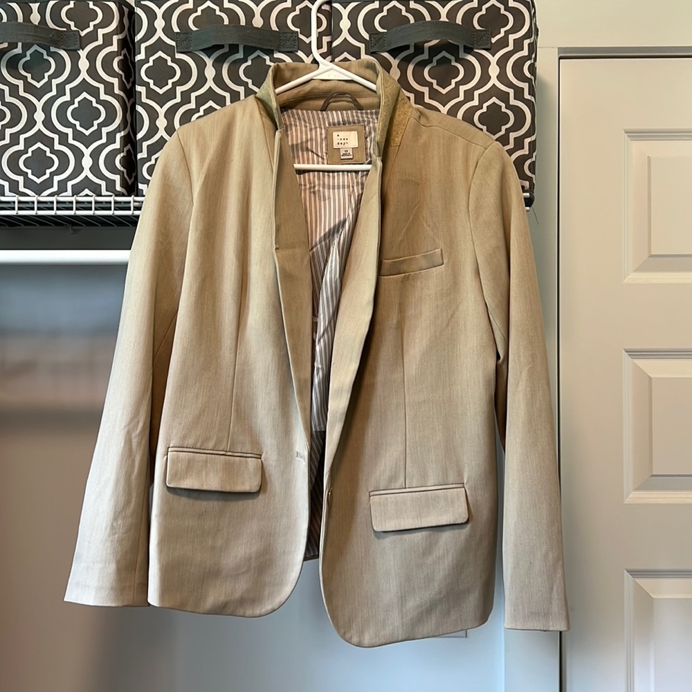 a new day tan blazer